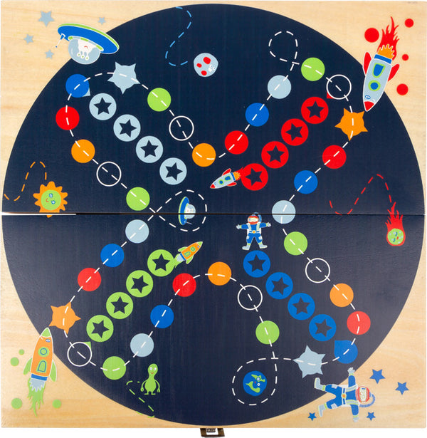 Gesellschaftsspiel Ludo „Space“