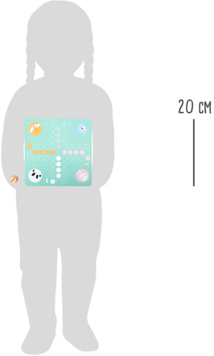 Gesellschaftsspiel Ludo „Tiere“