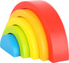Holzbausteine Regenbogen - KidsTruhe