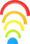 Holzbausteine Regenbogen - KidsTruhe