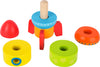 Bunte Stapelrakete - KidsTruhe