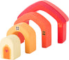 Holzbausteine Haus - KidsTruhe