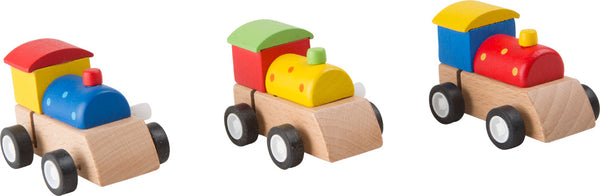 Display Lokomotive zum Aufziehen FSC 100% - KidsTruhe