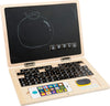 Holz-Laptop mit Magnet-Tafel