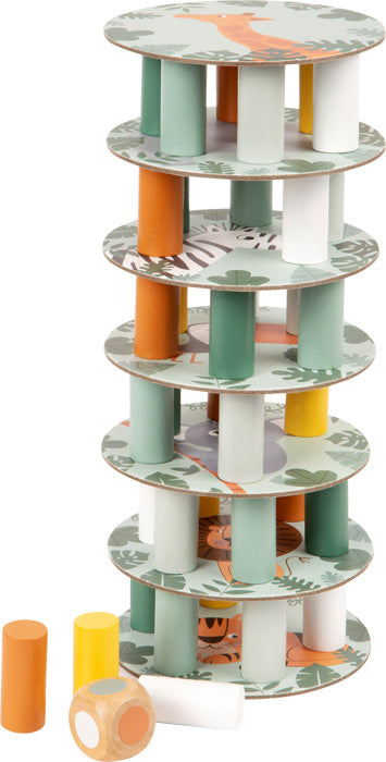 Gesellschaftsspiel Wackelturm „Safari“