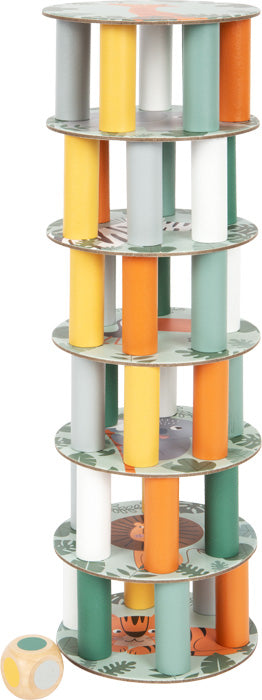 Gesellschaftsspiel Wackelturm „Safari“